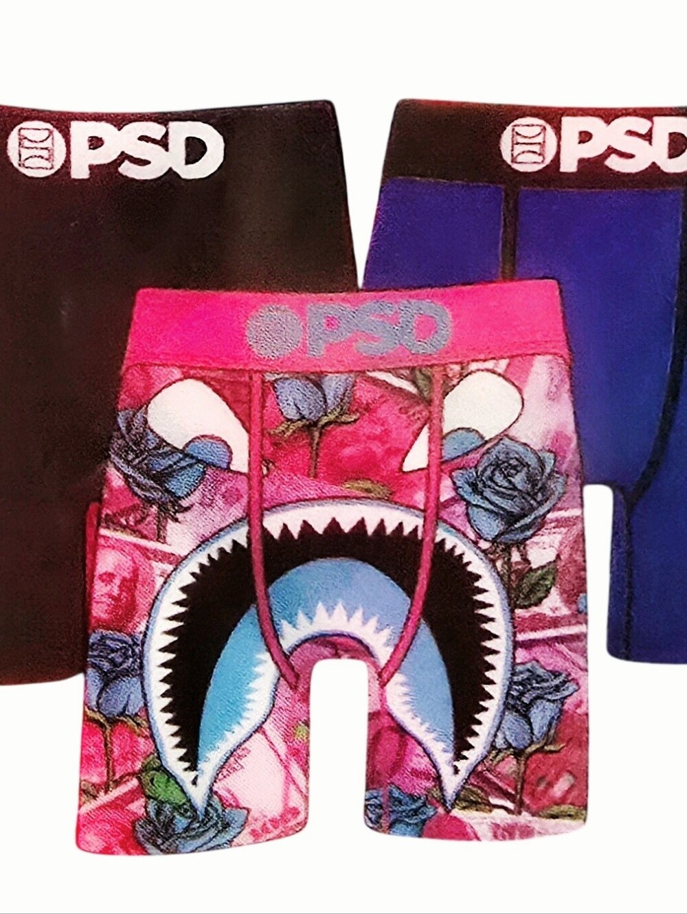 PSD Warface Glow/Solid 3- Pk Boxer Briefs